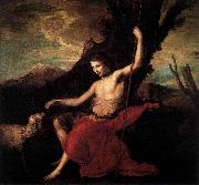 Jose de Ribera St John the Baptist in the Desert painting